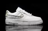 chaussures casual femme air force 1 pixel nike snake blanche